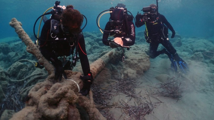 U wybrzeży greckiej wyspy znaleziono cmentarzysko statków. Najstarsze mają nawet 5000 lat... /Ministerstwo Kultury Grecji /Facebook