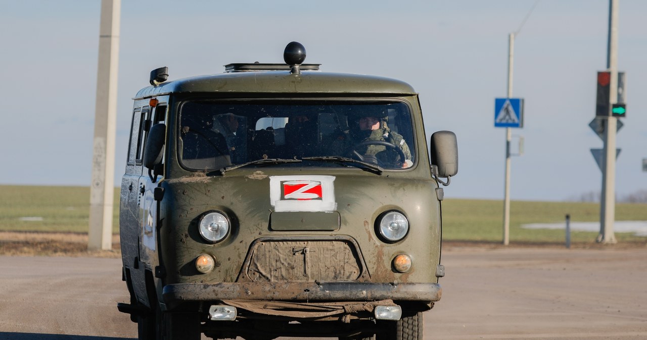 UAZ 452 w rosyjskiej armii atakującej Ukrainę /Getty Images