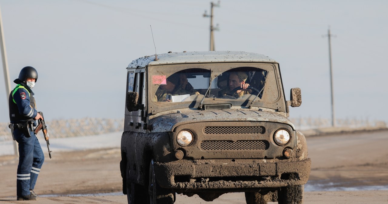 UAZ 469 w rosyjskiej armii na Ukrainie /Getty Images