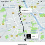 Uber - nowa wersja aplikacji