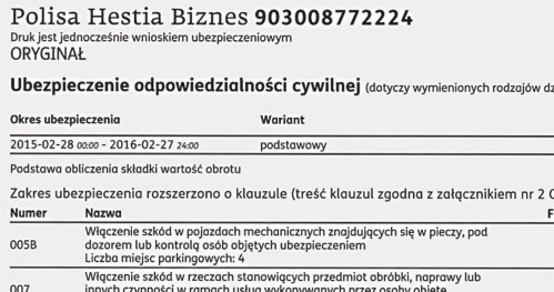 Ubezpieczenie OC od działalności. Kosztuje niewiele, a mimo to wielu mechaników go nie wykupuje. W razie problemów trudno wtedy odzyskać pieniądze. /Motor