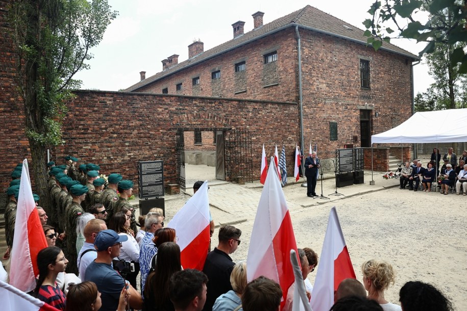 Ubiegłoroczne obchody pierwszego transportu polskich więźniów do KL Auschwitz; Oświęcim, 14 czerwca 2025 /Art Service /PAP