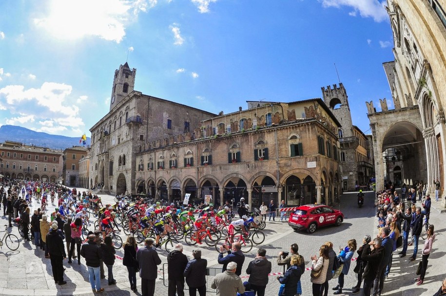 Ubiegłoroczny wyścig Tirreno-Adriatico /	DARIO BELINGHERI /PAP/EPA