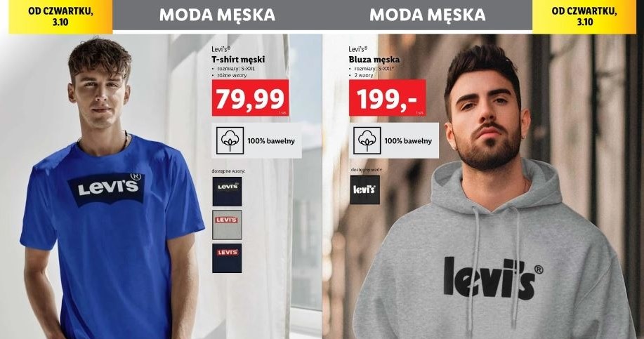 Ubrania Levi's w Lidlu! /Lidl /INTERIA.PL