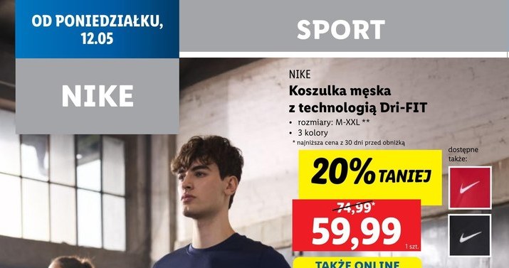 Ubrania Nike /Lidl /INTERIA.PL