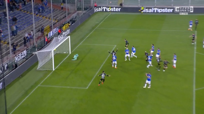 UC Sampdoria - Empoli FC 1-1. SKRÓT. WIDEO (Eleven Sports)