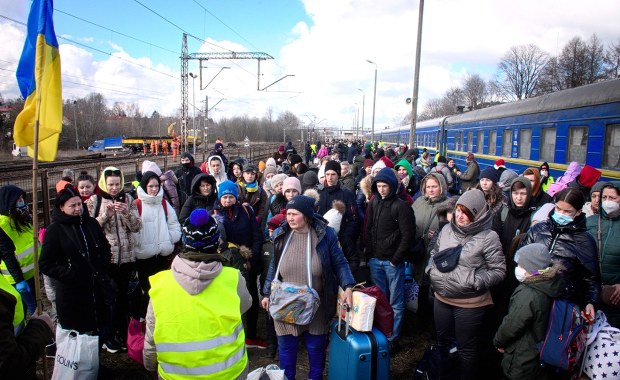 Uchodźcy dotarli do Olkusza. Przyjechało ponad 500 osób