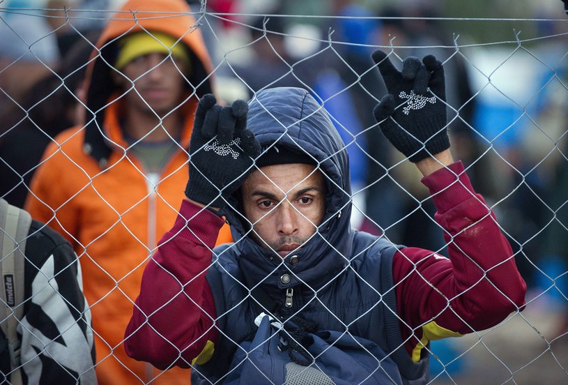 Uchodźcy na granicy grecko-macedońskiej /Robert Atanasovski /AFP