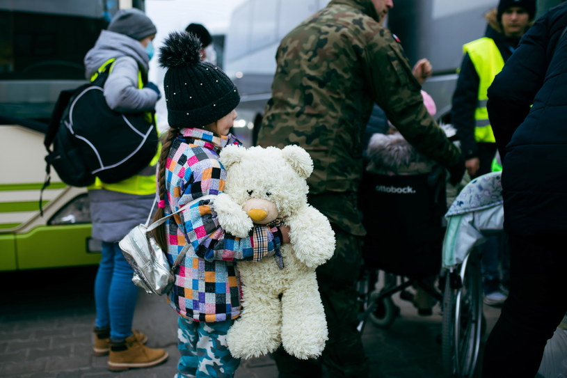 Uchodźcy wojenni z Ukrainy docierają do Polski /Bartłomiej Wójtowicz /PAP/EPA