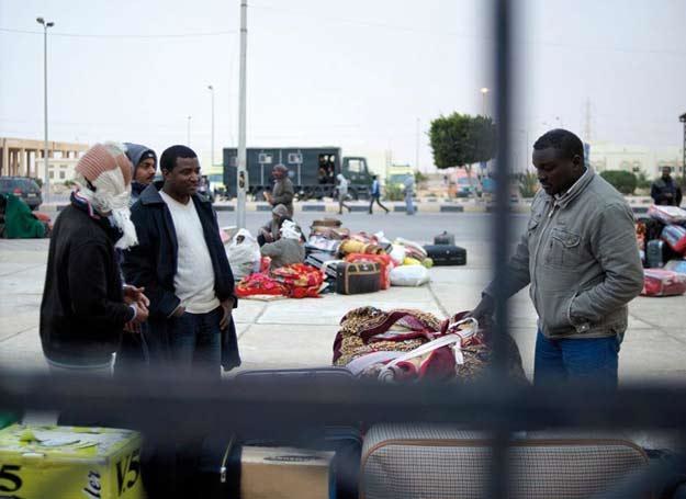 Uchodźcy z Libii/fot.: UN /