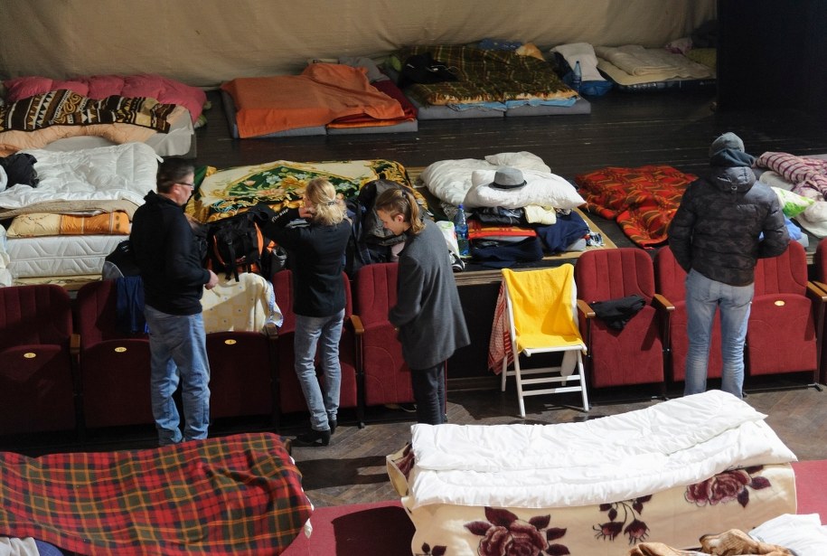 Uchodźcy z różnych części Ukrainy mieszkają w różnych częściach Lwowa