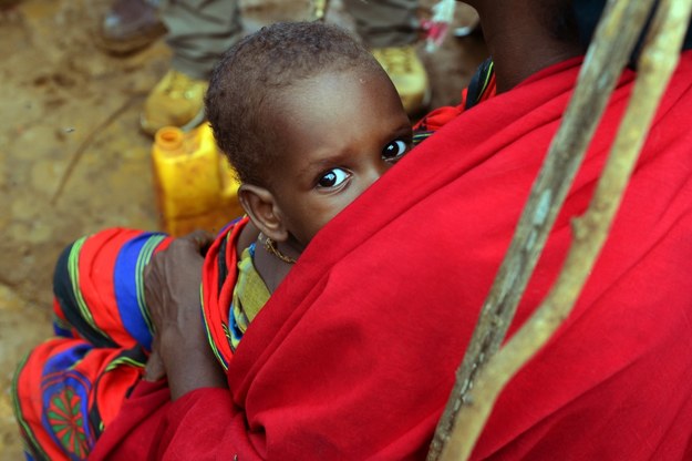 Uchodźcy z Somalii. /MAURIZIO GAMBARINI  /PAP/EPA