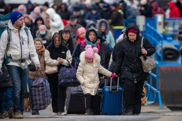 Uchodźcy z Ukrainy na zdjęciu archiwalnym /Shutterstock