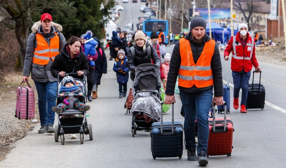 Uchodźcy z Ukrainy /Hudak Serhii/Ukrinform/ABACA /PAP/EPA