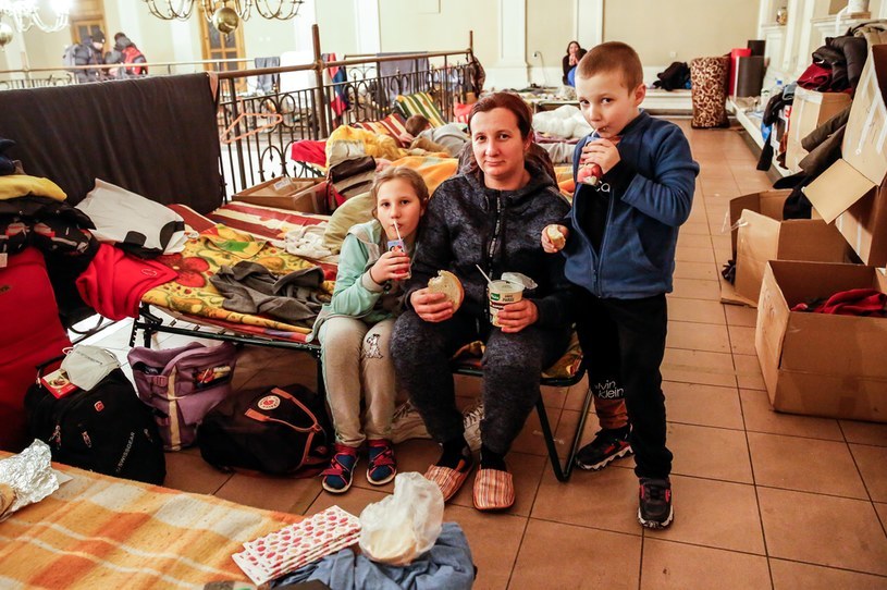 Uchodźcy z Ukrainy /Nur Photo /Getty Images
