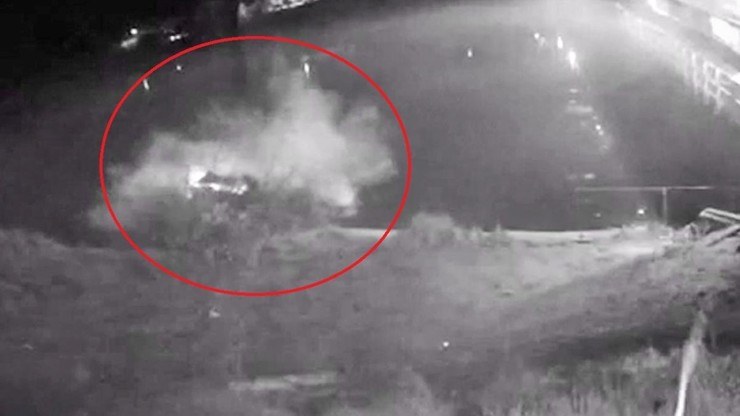 Ucieczka przed policją zakończyła się w rzece /Polsatnews.pl