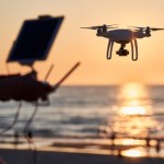 "Uciekające" drony na wybrzeżu. Mamy nagranie