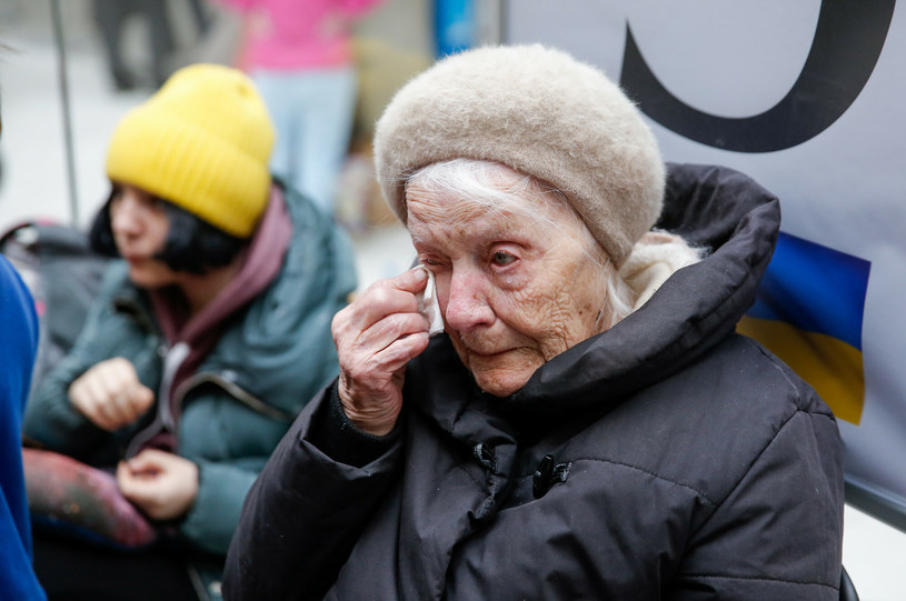 Uciekające kobiety z Ukrainy przyjechały do Katowic /Tomasz Kawka/East News /East News