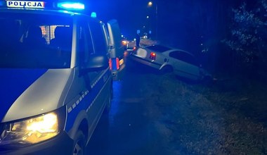 Uciekał przed policją i próbował staranować radiowóz. Padły strzały