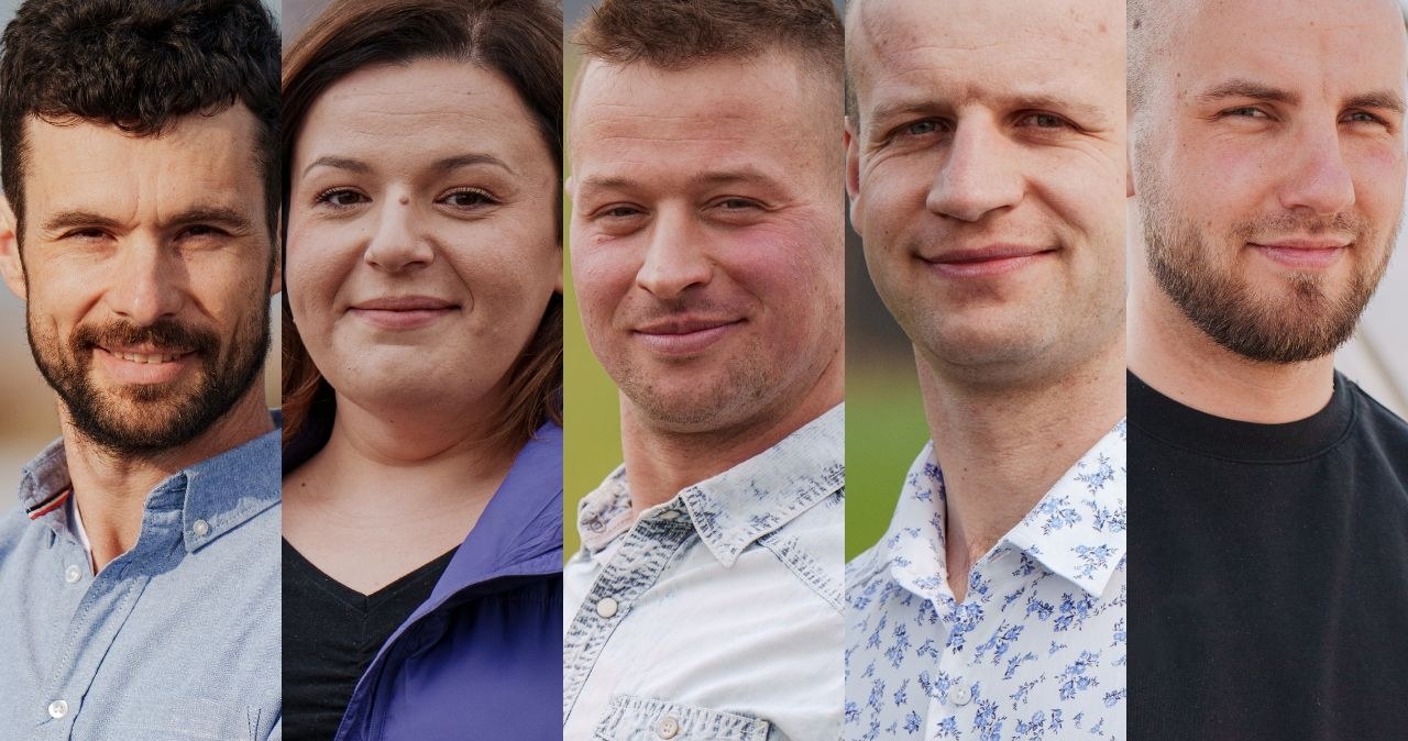 Uczestnicy 12. sezonu "Rolnik szuka żony" /Piotr Matey/TVP /materiały prasowe