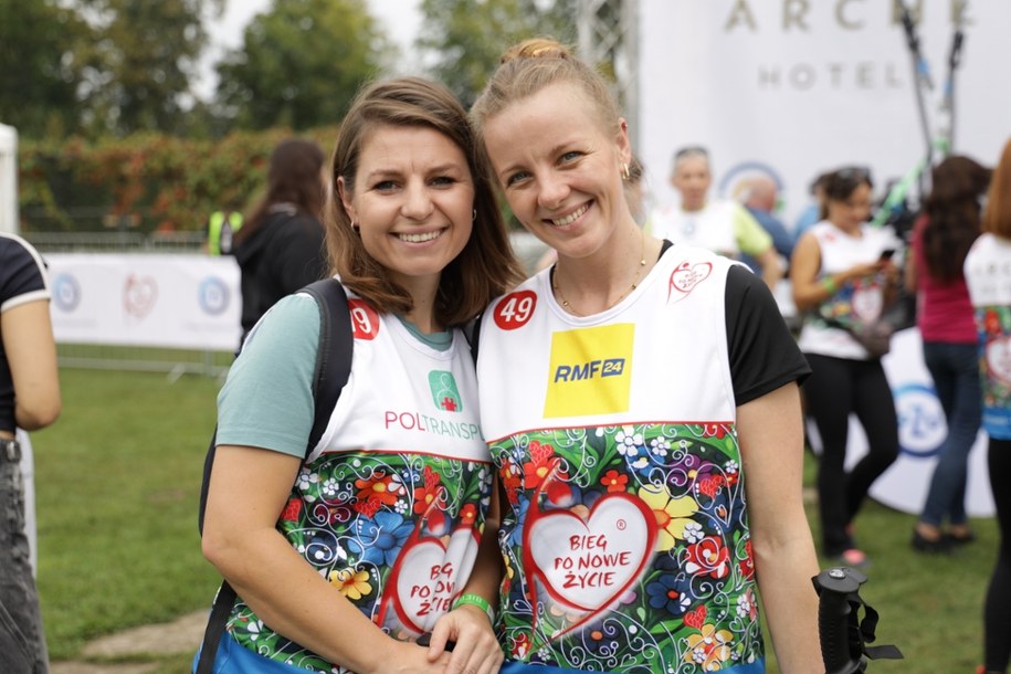 Uczestnicy Biegu po Nowe Życie /Mikołaj Poruszek /RMF FM