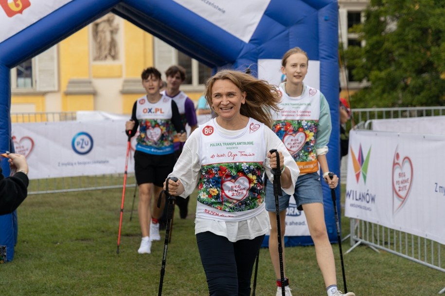 Uczestnicy Biegu po Nowe Życie /Mikołaj Poruszek /RMF FM