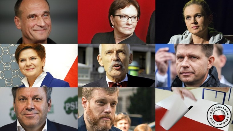 Uczestnicy "Debaty liderów" /Reporter