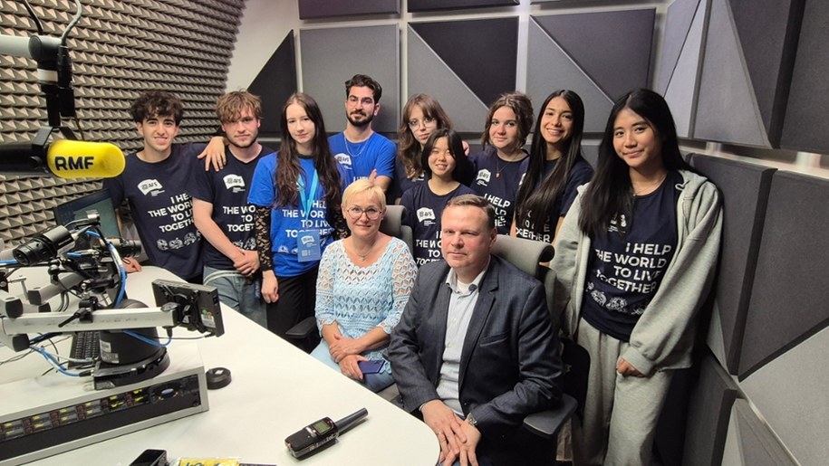 Uczestnicy Edukacji mobilnej /Krzysztof Nepelski /RMF FM
