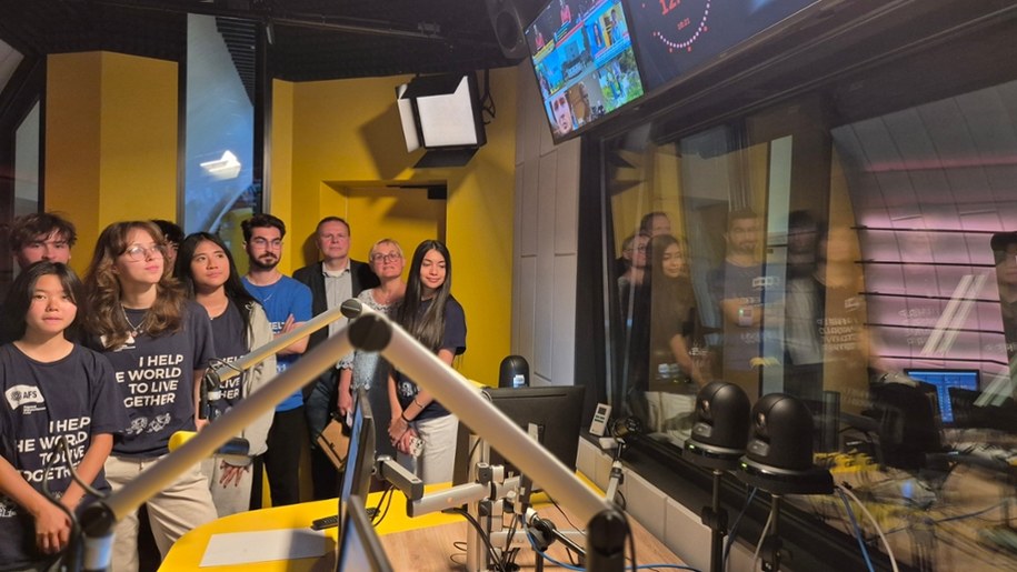 Uczestnicy Edukacji mobilnej /Krzysztof Nepelski /RMF FM