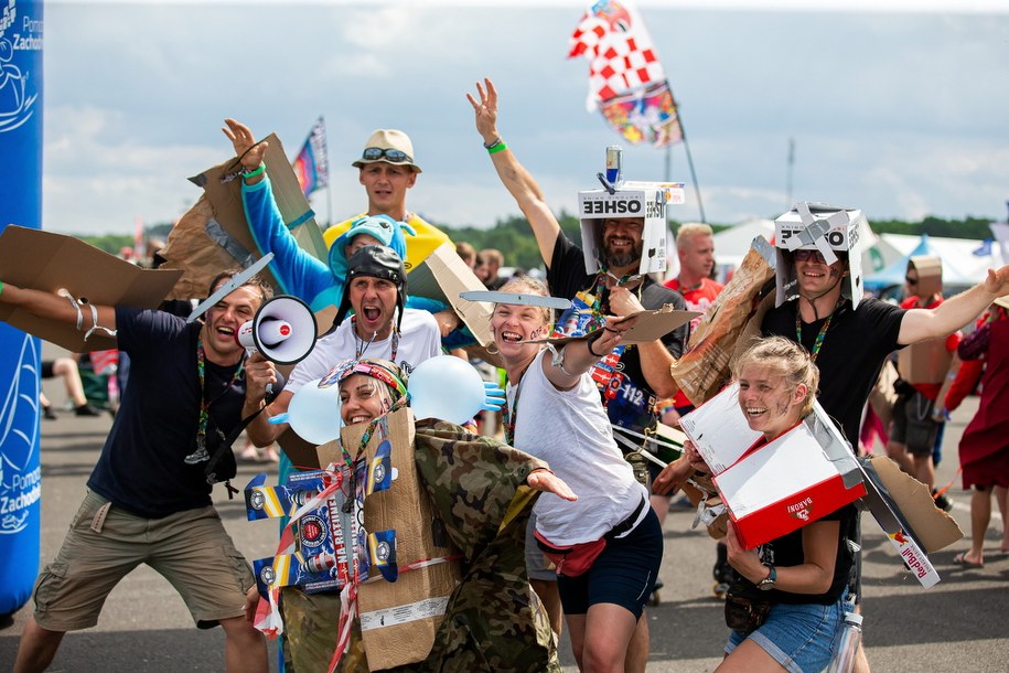 Uczestnicy festiwalu /Jerzy Muszyński /PAP