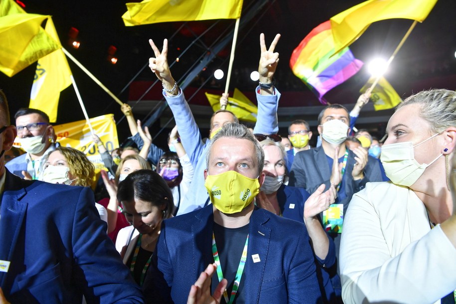 Uczestnicy kongresu Polski 2050 /Piotr Nowak /PAP