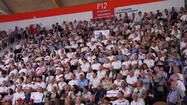 Uczestnicy konwencji KO w Tarnowie /Jacek Skóra /RMF FM