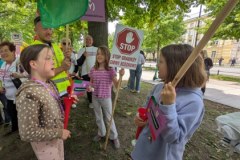 Uczestnicy manifestacji pod hasłem "Jestem ze wsi"