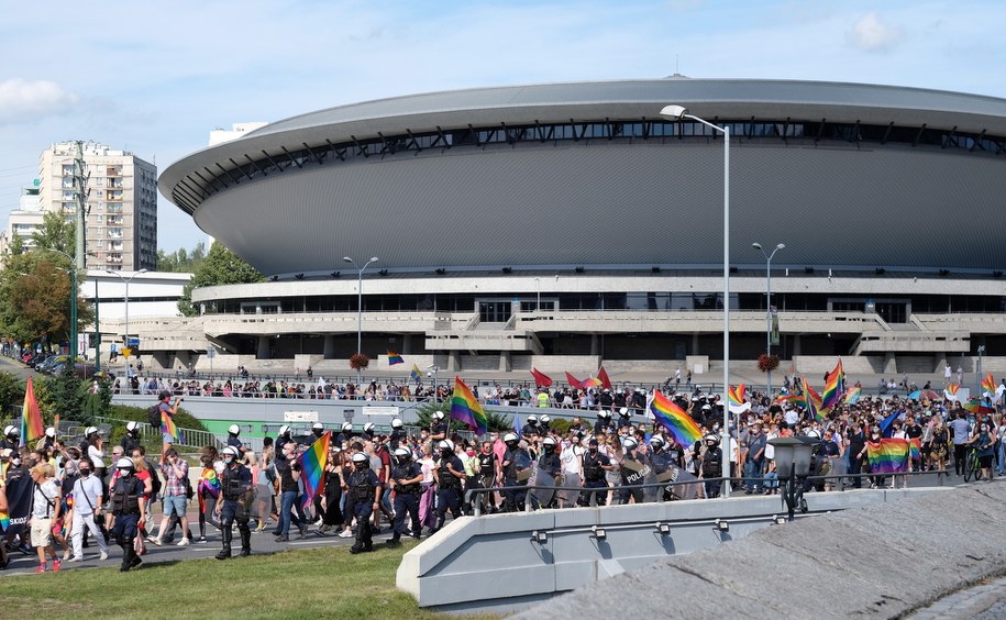 Uczestnicy Marszu Równości /Andrzej  Grygiel /PAP