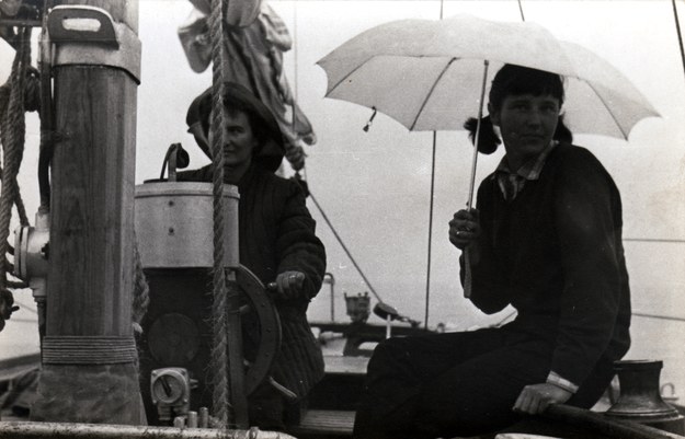 Uczestnicy podczas rejsu do Londynu, 1960 r. /Fot. Izydor Węcławowicz /