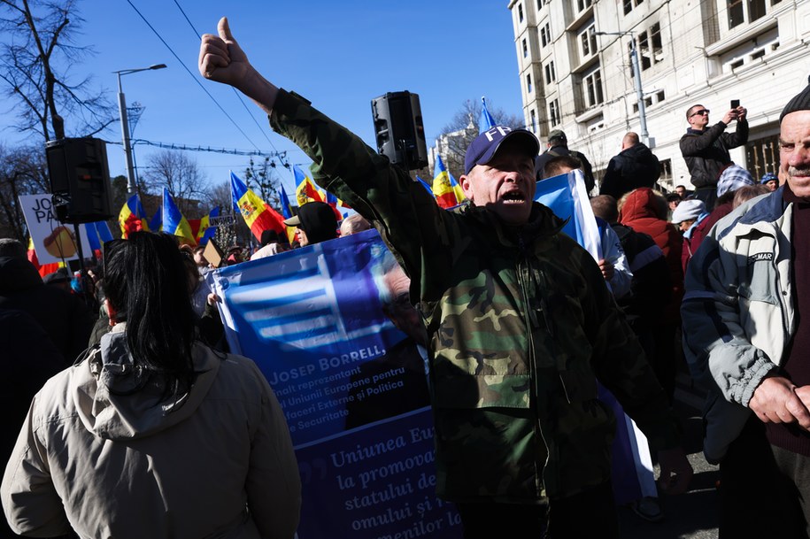 Uczestnicy protestu / 	Leszek Szymański    /PAP