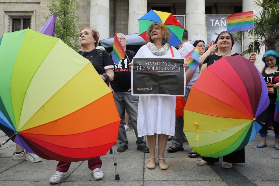 Uczestnicy sobotniego marszu w Warszawie /Paweł Supernak /PAP