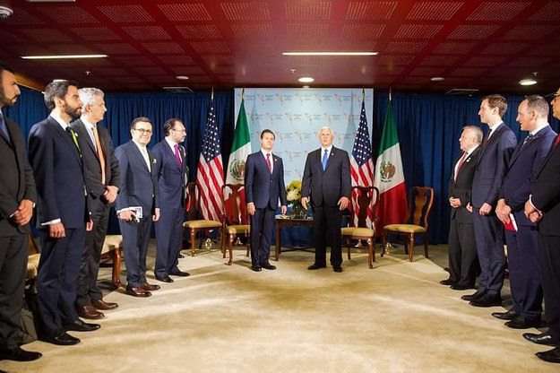 Uczestnicy spotkania w Limie /Presidency of Mexico / HANDOUT /PAP/EPA