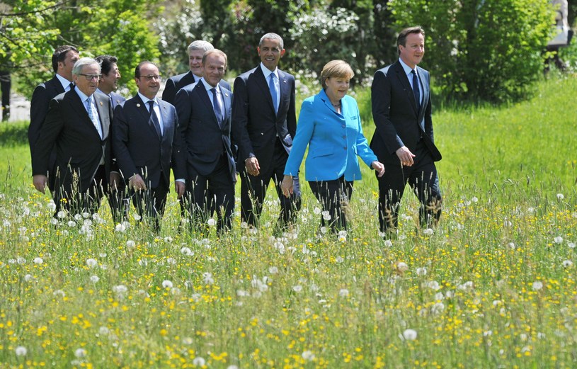 Uczestnicy szczytu G7 w Niemczech /AFP