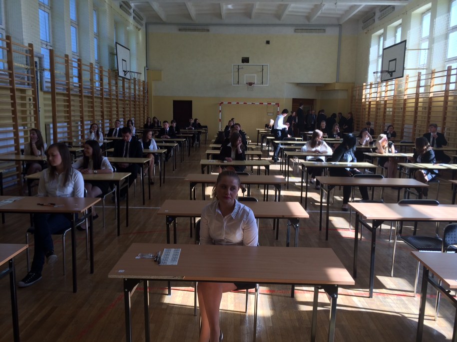 Uczniowie z VI LO w Lublinie /Krzysztof Kot /RMF FM