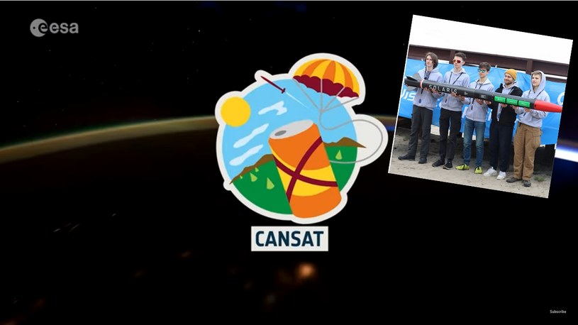 Uczniowie z Warszawy będą reprezentowali Polskę w międzynarodowym konkursie /drop_cansat/Instagram/European Space Agency, ESA /YouTube
