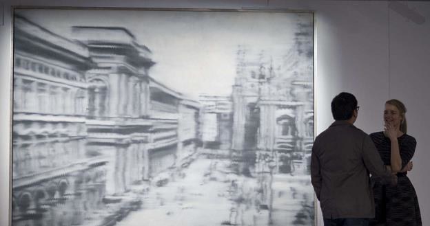 Udało mu się sprzedać "Domplatz, Mailand" Gerharda Richtera za 37,3 mln dolarów /AFP