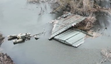 Udany atak Ukraińców na most pontonowy pod Moszczunem zatrzymał pochód Rosjan w drodze na Kijów