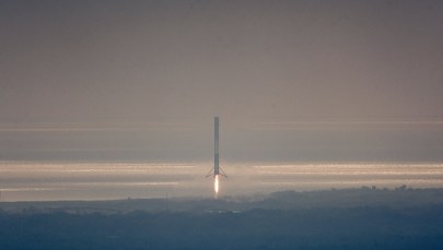 Udany start rakiety Falcon 9 z przylądka Canaveral