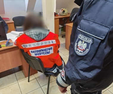 Udawała ratownika medycznego