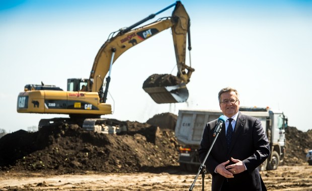 Udawali budowę obwodnicy przed prezydentem? Minister odpiera zarzuty