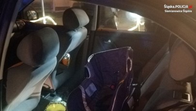 Uderzył w radiowóz, porzucił auto z 3-latkiem. W czasie zatrzymania był agresywny