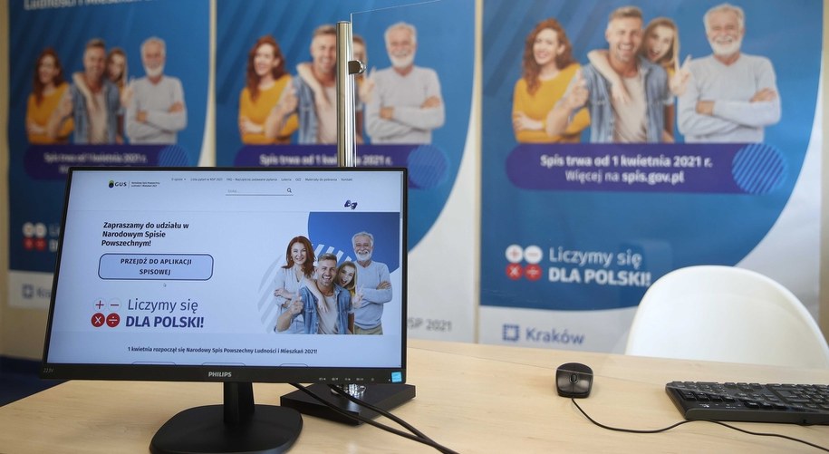 Udział w spisie jest obowiązkowy. //Łukasz Gągulski /PAP