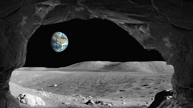 UE poszuka gigantycznych jaskiń na Księżycu, w których powstaną bazy /Geekweek