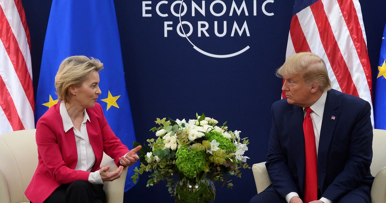 UE rozważy złożenie skargi do WTO na Donalda Trumpa, jeśli negocjacje w sprawie ceł nie przyniosą rezultatu /JIM WATSON /AFP